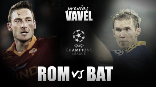 Roma - BATE Borisov: todos los caminos llevan a Roma