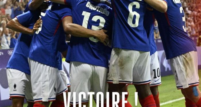L' Equipe de France gagne de justesse et se qualifie pour les quarts de finale des J.O