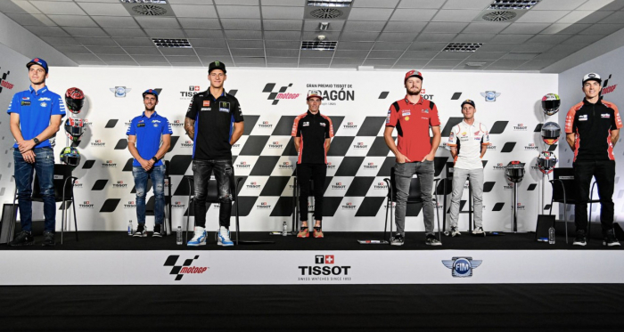 Rueda de prensa del Gran Premio de Aragón 2021