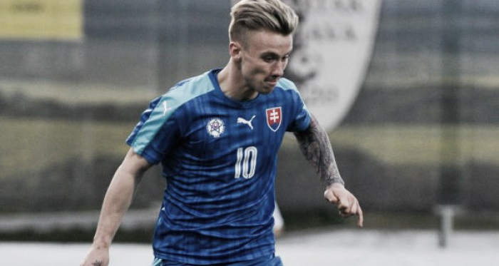 Slovakian international Albert Rusnak is on the verge of completing a transfer to Real Salt Lake. | Photo: SITA / Martin Mednansky