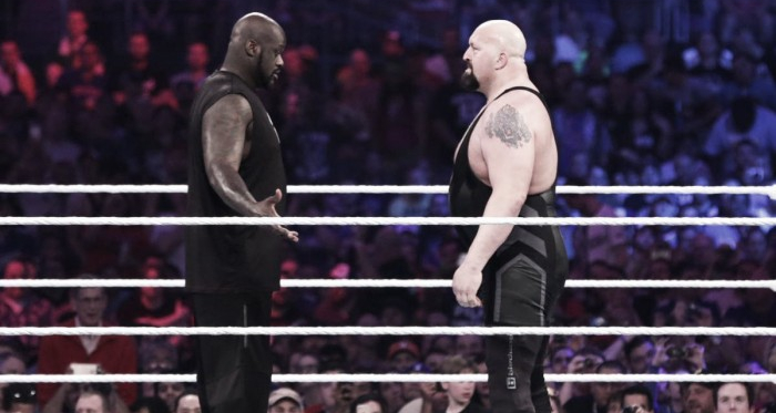 The two giants are set to compete one-on-one on The Grandest Stage of Them All (image: wwe.com)