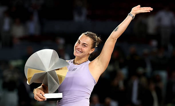 Sabalenka se corona en Madrid