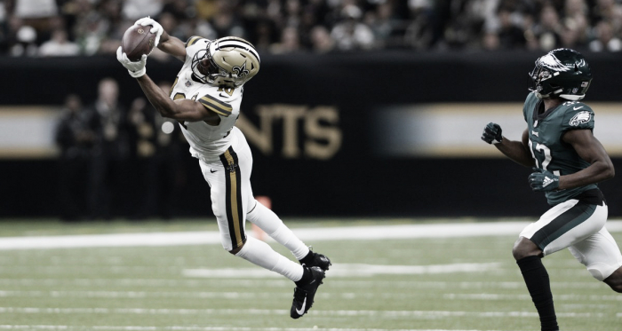 Los Siants volvieron a anotar más de 40 puntos // Foto: New Orleans
