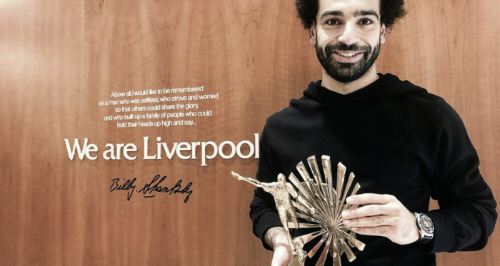 Salah foi o grande nome do Liverpool na última temporada (Reprodução / Twitter) 