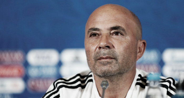 Jorge Sampaoli habló por primera vez luego del Rusia 2018. Foto: Getty Images.