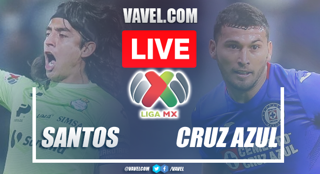 Goles y Resumen del Santos 4-0 Cruz Azul en la Liga MX 2022
