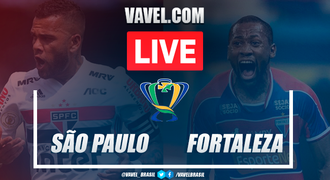 São Paulo x Fortaleza AO VIVO: onde assistir ao jogo em tempo real na Copa do Brasil
