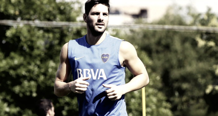 Sara se entrenó con normalidad luego de 5 meses. Foto: Planeta Boca Juniors.