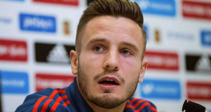 Saúl Ñíguez en rueda de prensa. Foto: EFE