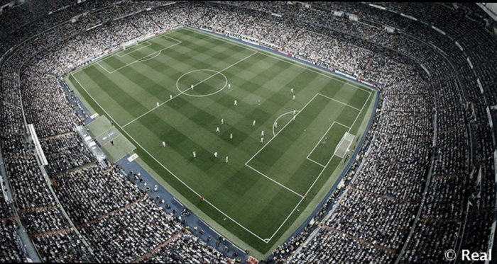 Estadio Santiago Bernabéu. Foto: Real Madrid.