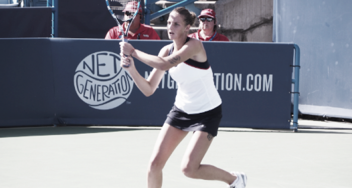 WTA Cincinnati: Karolina Pliskova rolls Caroline Wozniacki for second win of the day