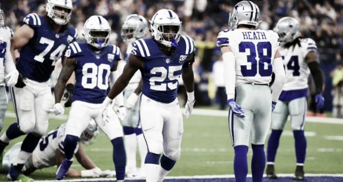 El ataque terrestre de 'Indy' frenó a Dallas / Foto: Indianapolis Colts