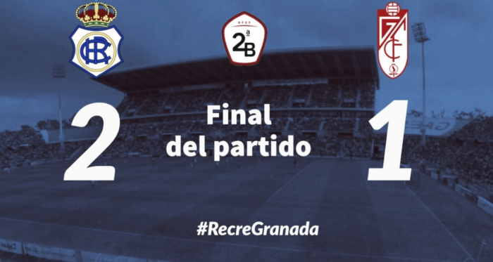 Recreativo de Huelva 2-1 Recreativo Granada: solo pudo ganar uno