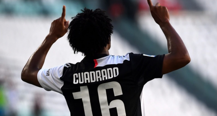 Juan Guillermo Cuadrado anotó gol con Juventus