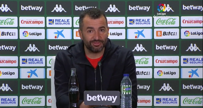 Diego Martínez: "Tenemos que seguir animando al equipo"