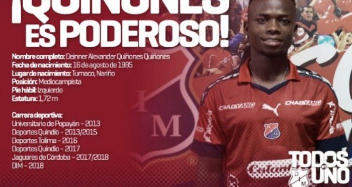 Foto: Deinner Quiñones @DIM_OFICIAL