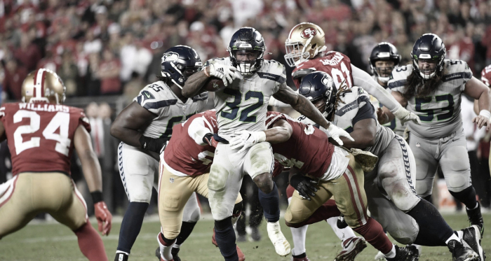 Seattle se puso a medio juego del liderato // Foto: Seattle Seahawks
