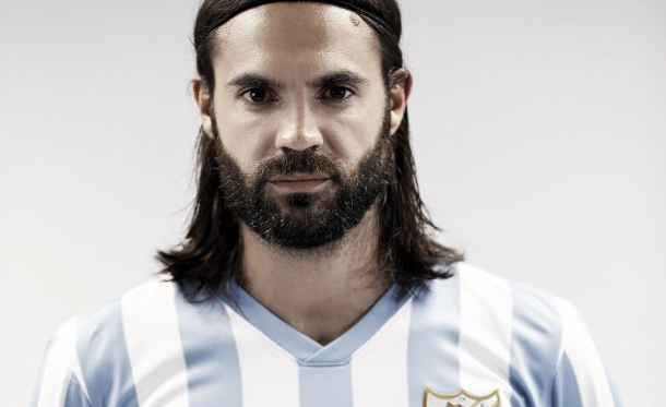 Sergio Sánchez: "Lo más importante es llevar el escudo del Málaga a diferentes partes del mundo"