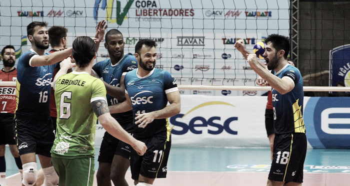 Sesc-RJ está na final da Libertadores (Foto: Rafinha Oliveira/EMS Funvic Taubaté)