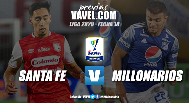 Previa Santa Fe vs Millonarios: clásico con realidades distintas