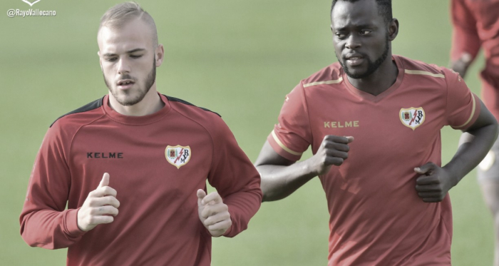 Ketu en un entrenamiento | Foto: Rayo Vallecano S.A.D.