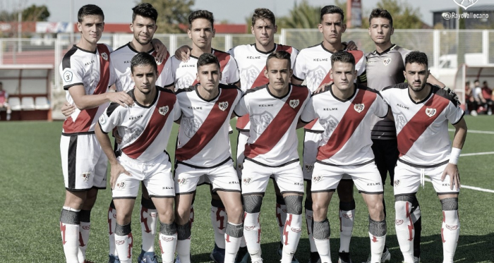 Once del Rayo B ante el Alcobendas | Foto: Rayo Vallecano S.A.D.