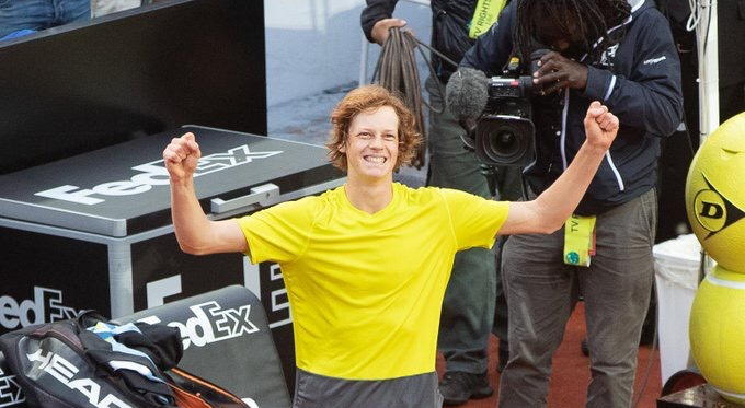 ATP Roma- Day1: meraviglioso Sinner, avanza anche Berrettini