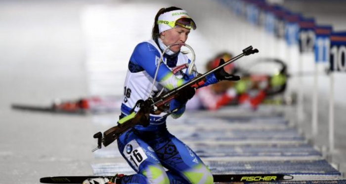 Darya Domracheva remporte le sprint de Tyumen