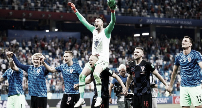 Una noche de arqueros definió la clasificación de Croacia y la eliminación de Dinamarca
