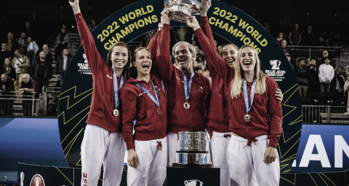 


	
	
	
	




Suiza
es campeona de la Billie Jean King Cup