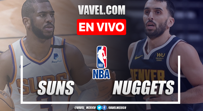 Phoenix Suns vs Denver
Nuggets EN VIVO: cómo ver transmisión TV online en Juego 4 Playoffs de la NBA 