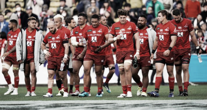 Los Lobos del Sol, tal como serían llamados en español, quedaron fuera de juego por no poder seguir siendo financiados por la Unión de Rugby de Japón (JRFU, por sus siglas en inglés) y por no ser redituable para SANZAAR. Crédito: Stuff. 