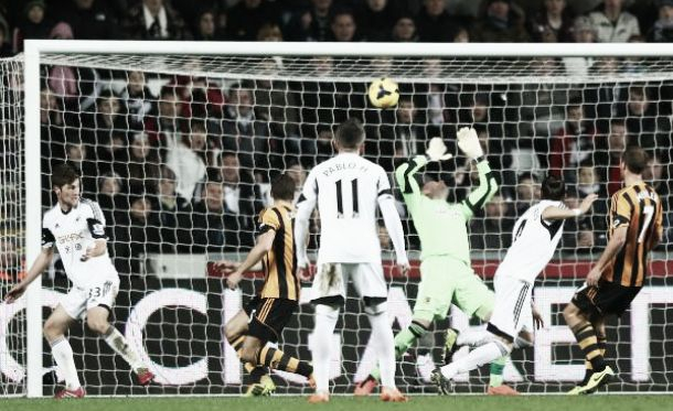 La remontada del Swansea se quedó en empate