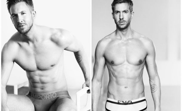 Calvin Harris imagen de Emporio Armani Underwear