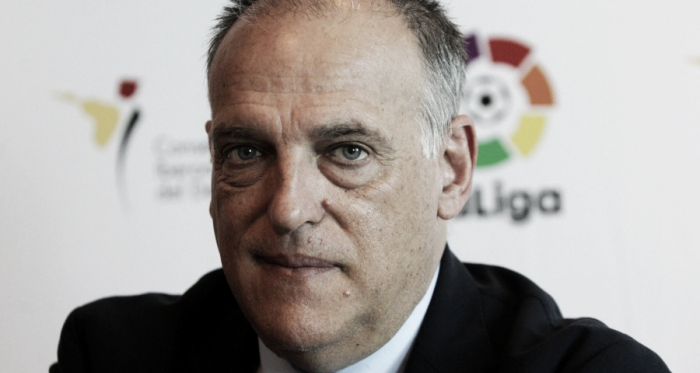 Javier Tebas: "El Málaga venderá jugadores y se resolverá el problema"