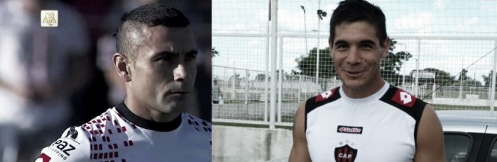 El delantero y el mediocampista verán el juego contra Estudiantes desde afuera. Fotos: Olé y Superdeportivo El Once