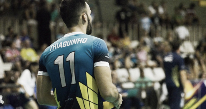 Thiaguinho é o capitão do Sesc-RJ (Foto: Reprodução/Facebook)