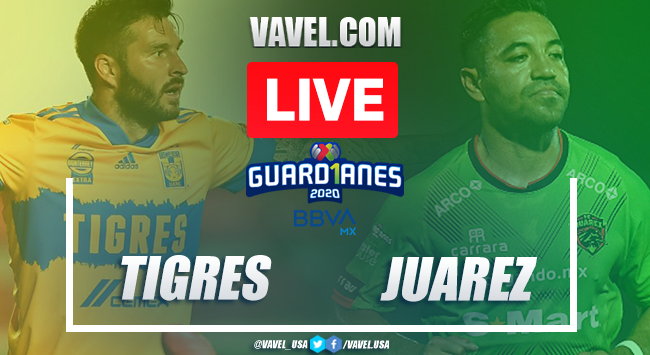 Goals and Highlights Tigres 1-1 Juárez on matchday 15 Guard1anes 2020