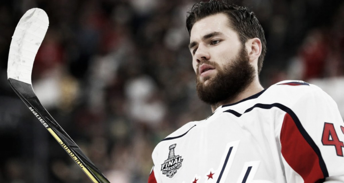 Tom Wilson en un encuentro | Foto: NHL.com