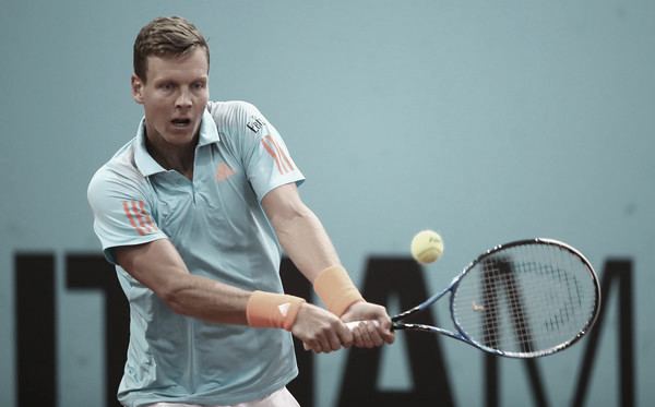 Berdych durante una de sus actuaciones en Madrid | Foto: Zimbio
