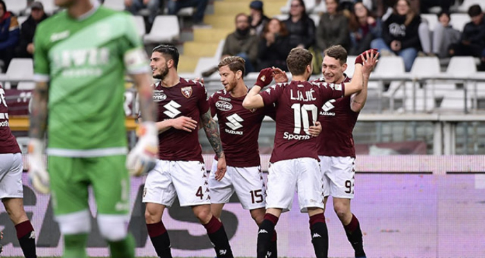 Serie A - Torino travolgente, Crotone asfaltato (4-1)