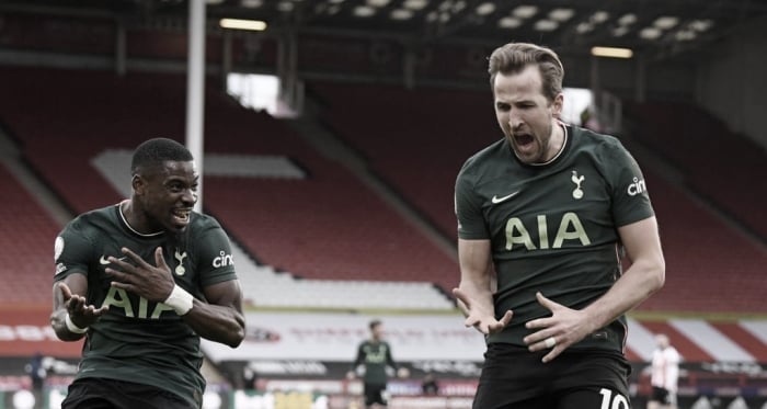 Em
jogo movimentado, Tottenham dita ritmo e bate Sheffield United sem dificuldades 