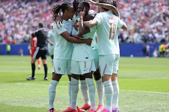 Norvegia-Francia 1-4: spettacolo Blues e primo posto