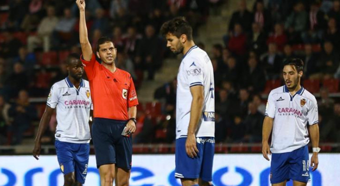 El árbitro del Albacete - Zaragoza: Trujillo Suárez