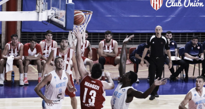 Marozzi tuvo uno de sus mejores partidos en el Tate. Foto: Prensa Unión de Santa Fe