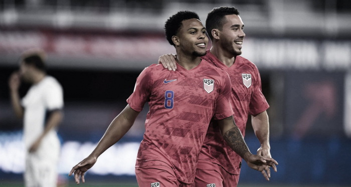 Weston Mckennie anotó el triplete más rápido de la historia con los Estados Unidos | Fotografía: U.S. Soccer 