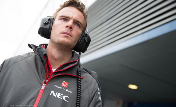 Giedo Van der Garde foi terceiro piloto da marca suíça em 2014 (foto: Sauber)
