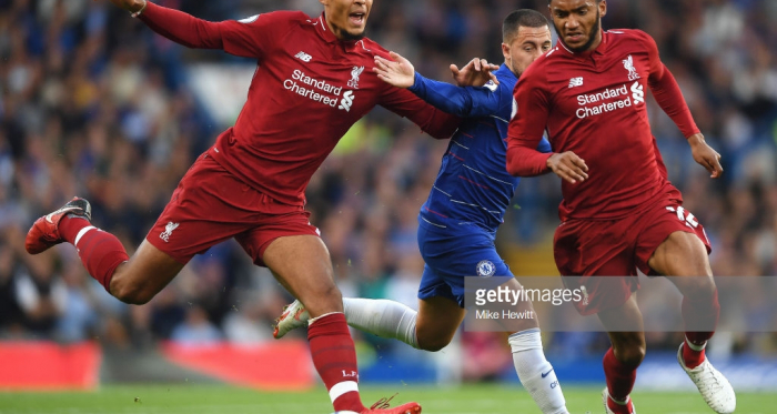 Virgil van Dijk, currently Liverpool's third choice captain, has formed an impressive partnership with Joe Gomez this season (Getty Images)