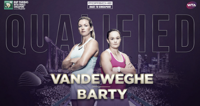 Vandeweghe and Barty, the US Open and Miami Open champions, will vie for glory in Singapore | Photo: WTA