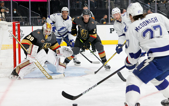Vegas blows three-goal lead in loss to the Tampa Bay Lightning